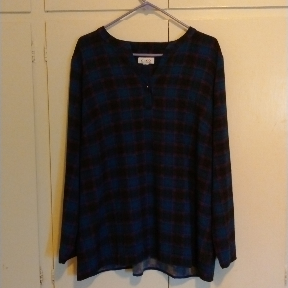 Long sleeve blouse